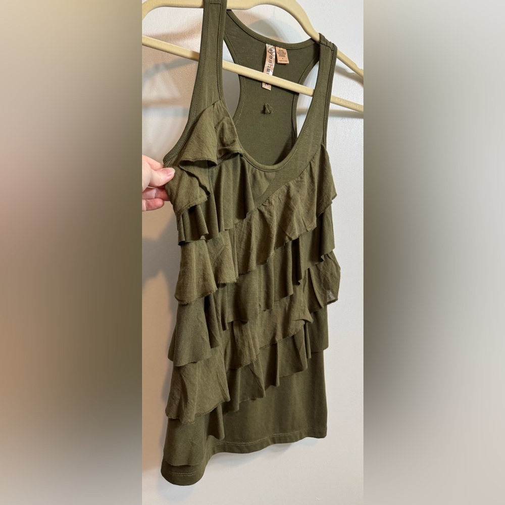 Eyeshadow Ruffle Tank Top S - Picture 5 of 9
